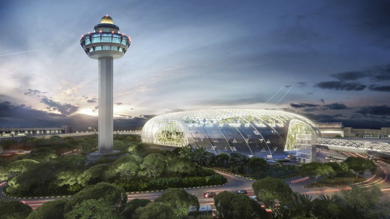 Yotelair Singapore Changi Airport Landside Экстерьер фото